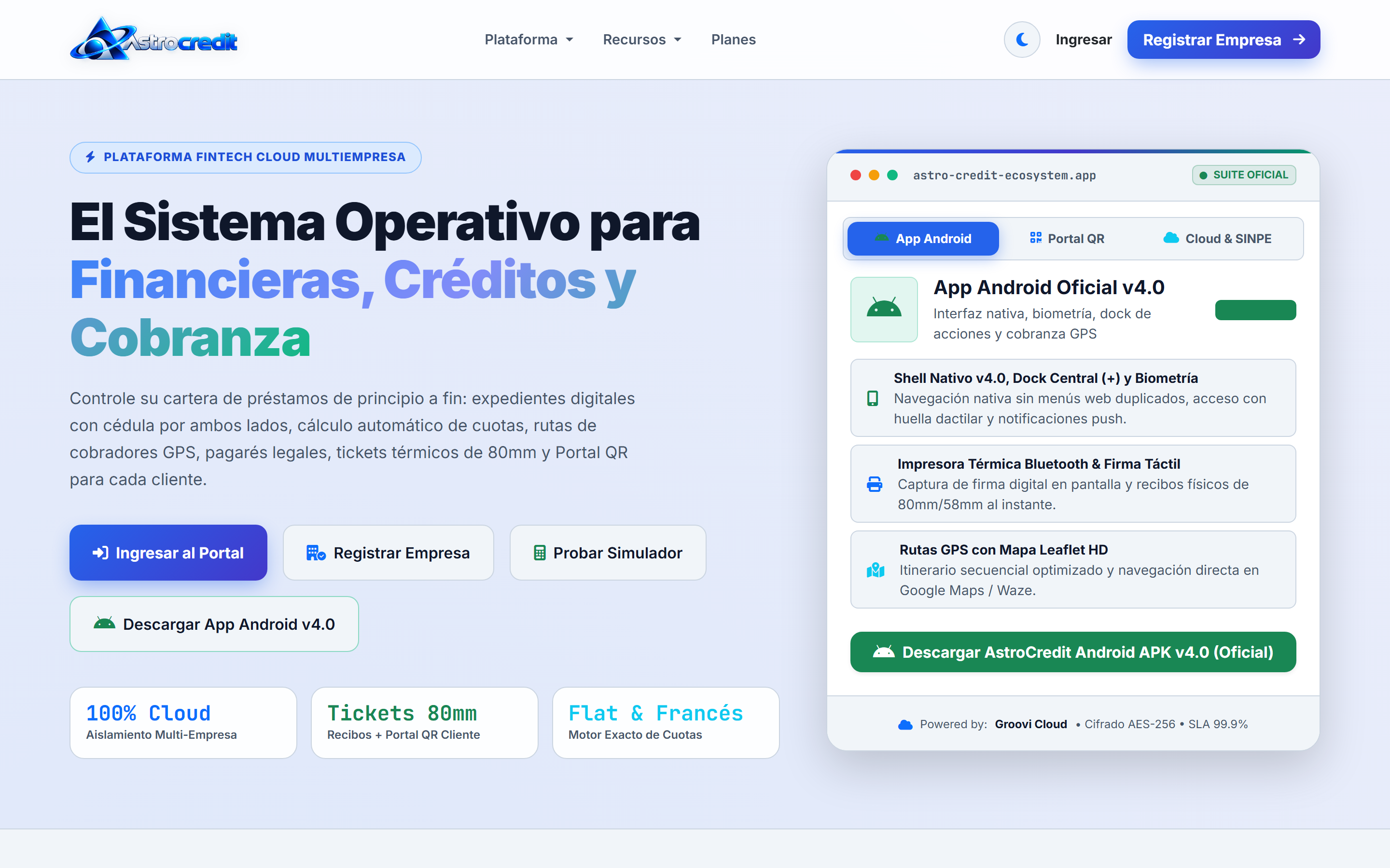 Sitio Web Corporativo & Presentación Comercial